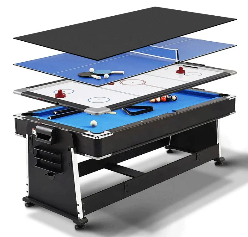 7 Foot Pool Table 4 in 1