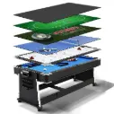 7 Foot Pool Table 6 in 1